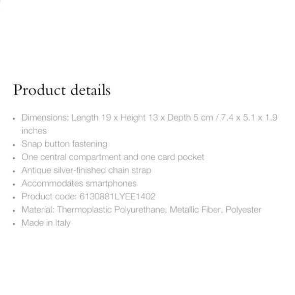 Metallic Silver Skull Shoulder Bag - Picture 6 of 16